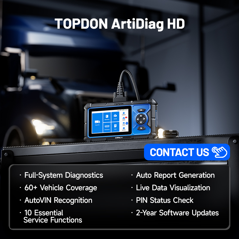 Car Diagnostic Tool - 탑돈 아티디아그 HD 60개 대형차 브랜드용