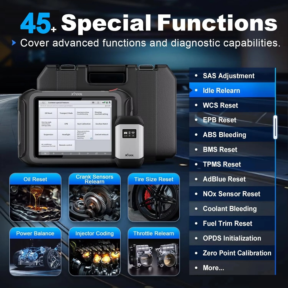 미국 창고 XTOOL D9S Pro 자동차 진단 스캐너 - Car Diagnostic Tool 리뷰 및 가격