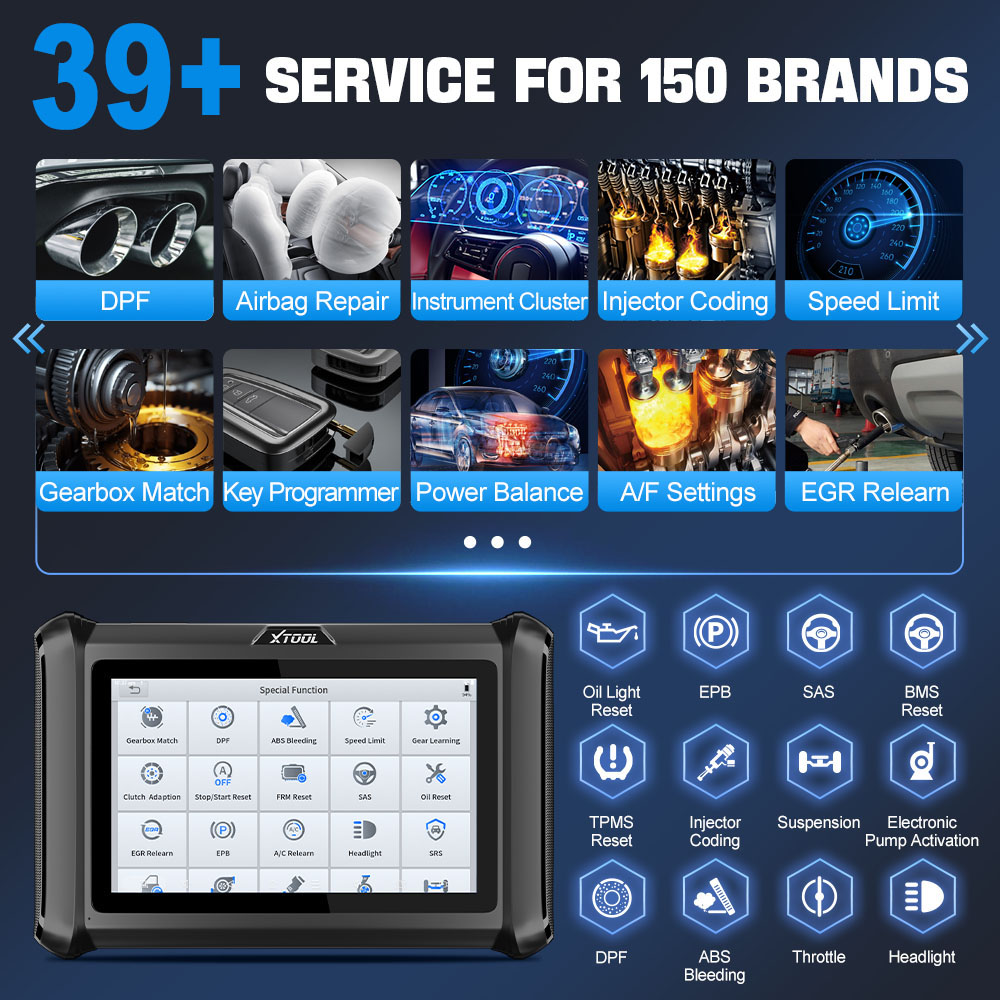 미국 창고 XTOOL D7S 자동차 ECU 코딩 양방향 - Car Diagnostic Tool 리뷰 및 가격