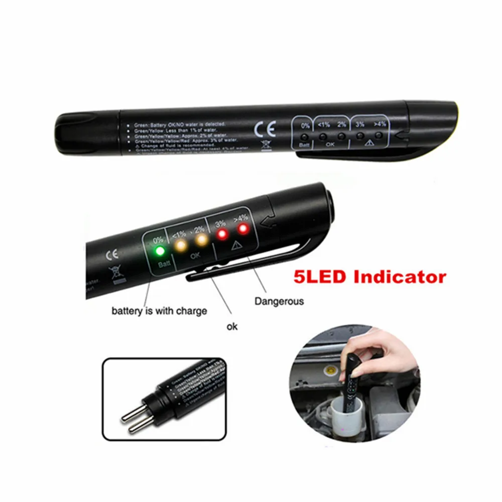 자동차 브레이크 유체 테스터, 디지털 오일 품질 감지기 - Car Diagnostic Tool 리뷰 및 가격