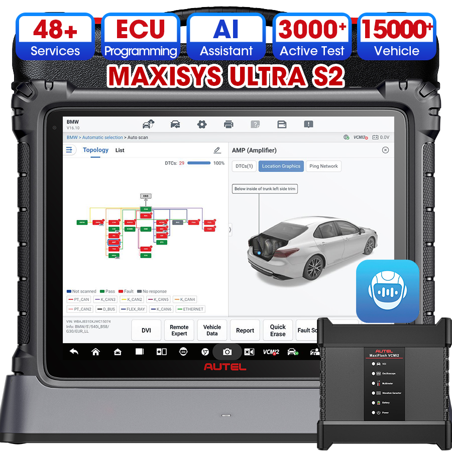 오텔 울트라 S2 AI 어시스턴트 대형 화면 터치 컨트 - Car Diagnostic Tool 리뷰 및 가격