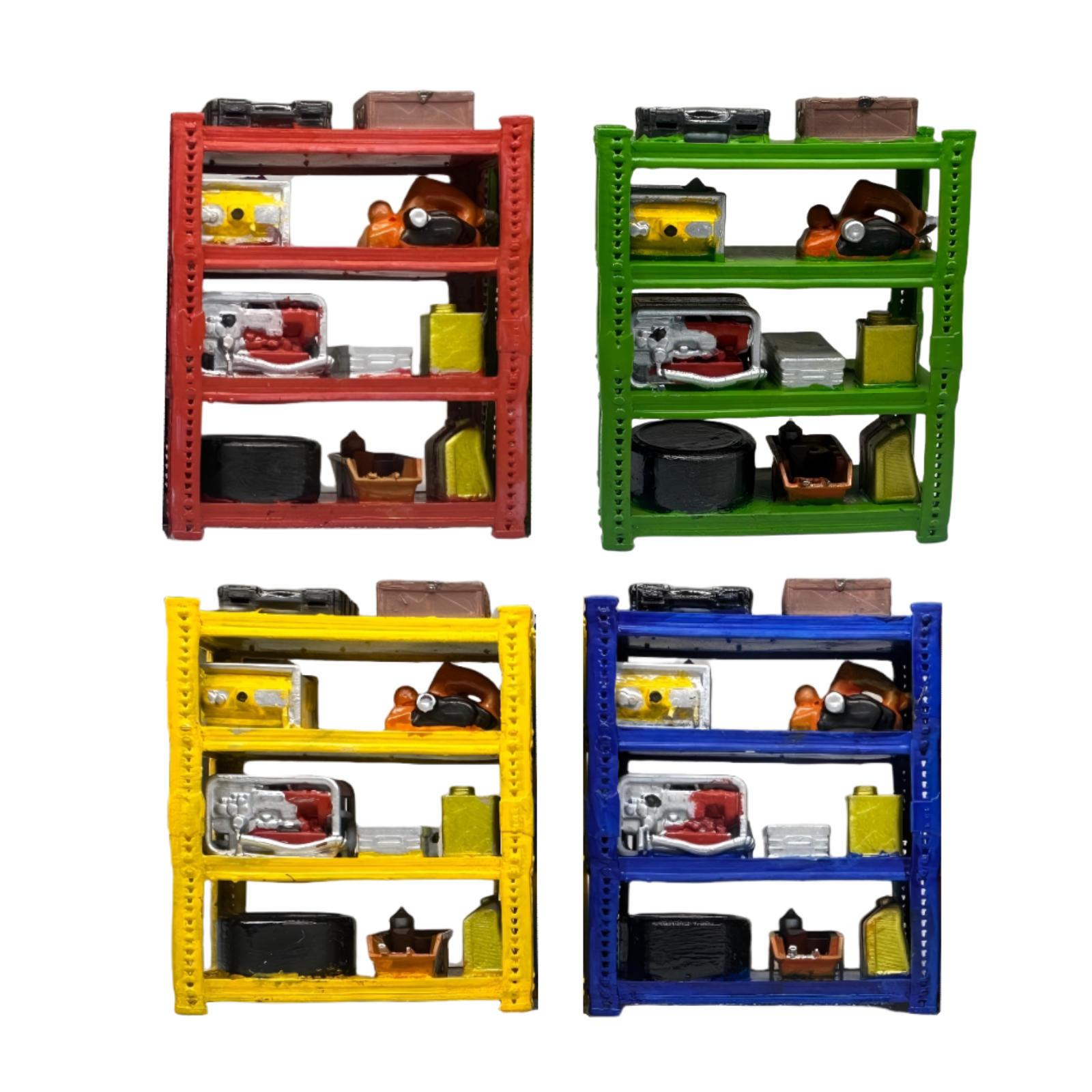 1/64 모형 자동차 수리점 랙 컬렉션 레이아웃 건축물 - Auto Repair Shop Layout 리뷰 및 가격