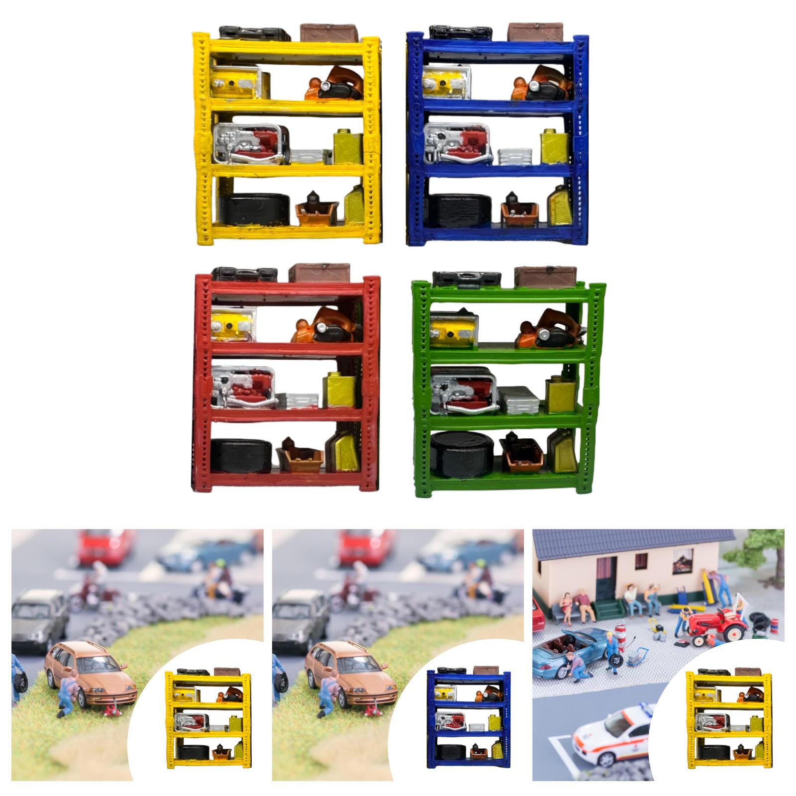 1/64 모형 자동차 수리점 랙 컬렉션 레이아웃 건축물 - Auto Repair Shop Layout 리뷰 및 가격