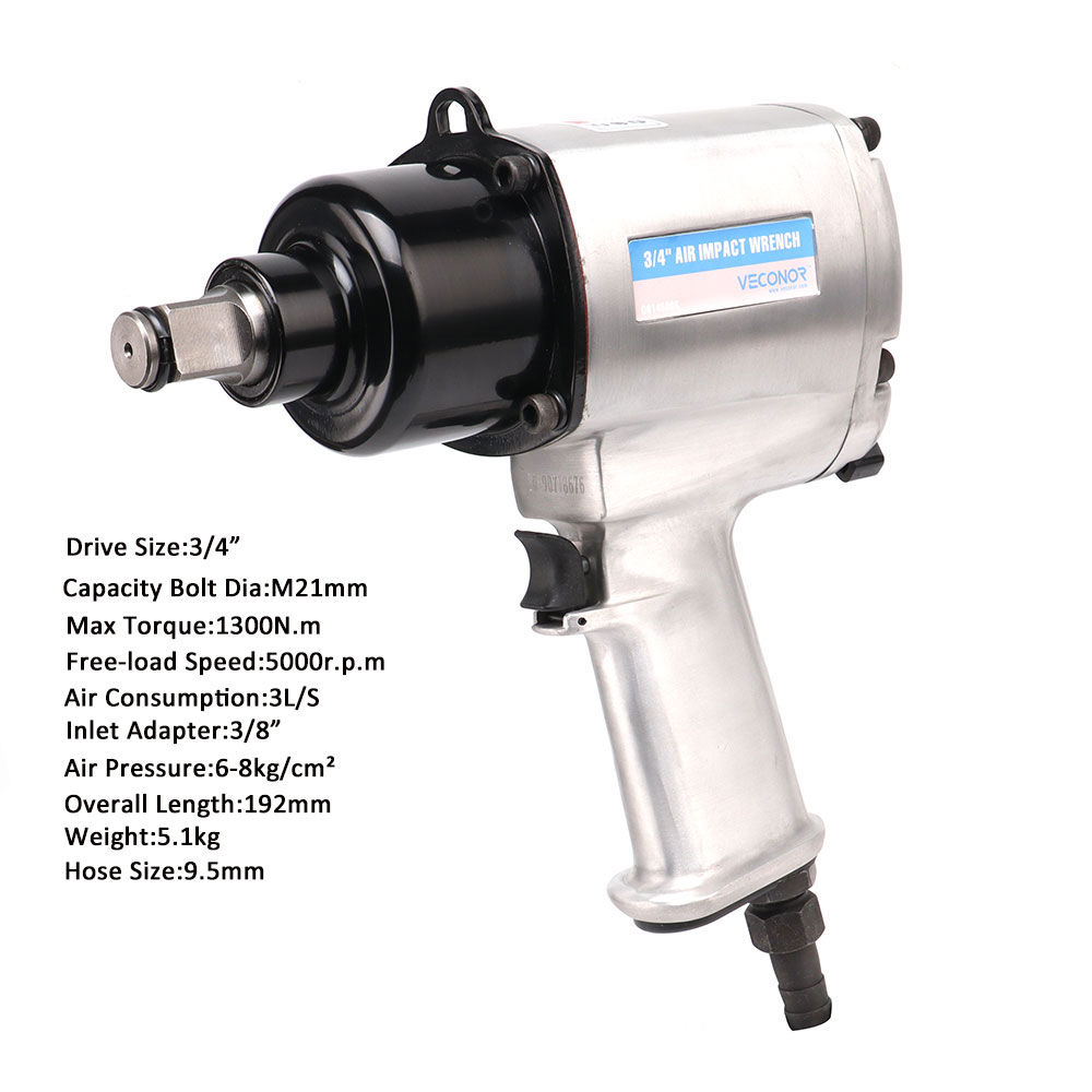 3/4 인치 드라이브 에어 임팩트 렌치 1300N.m  - Pneumatic Impact Wrench 리뷰 및 가격
